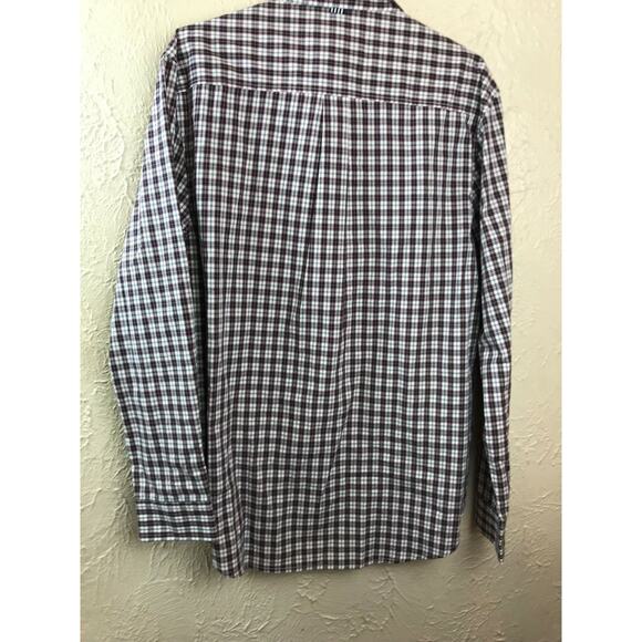 FIVE FOUR Shirt Mens XL Multicolor Check Button Down Preppy Business Work NWT - Picture 2 of 5